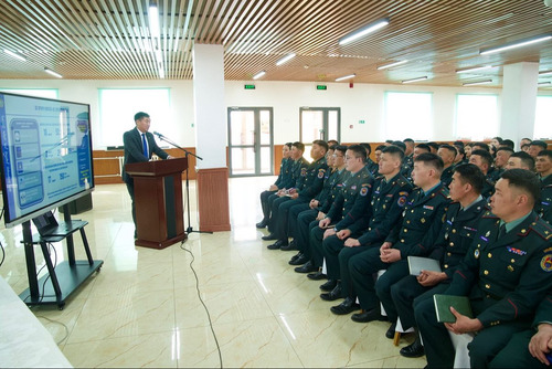 БАТЛАН ХАМГААЛАХЫН САЙД С.БЯМБАЦОГТ ЗЭВСЭГТ ХҮЧНИЙ 342 ДУГААР АНГИД АЖИЛЛАЛАА